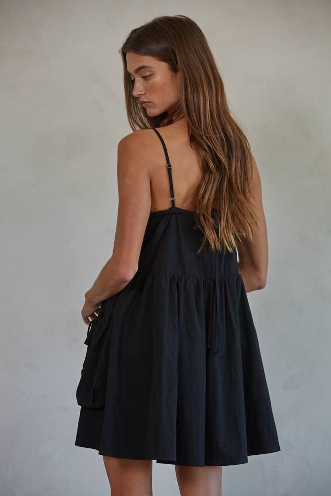 Amelia Square Neck Mini Dress