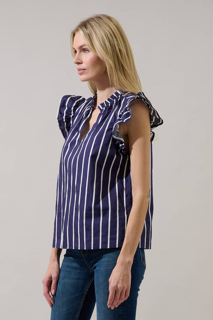 Verta Stripe Top
