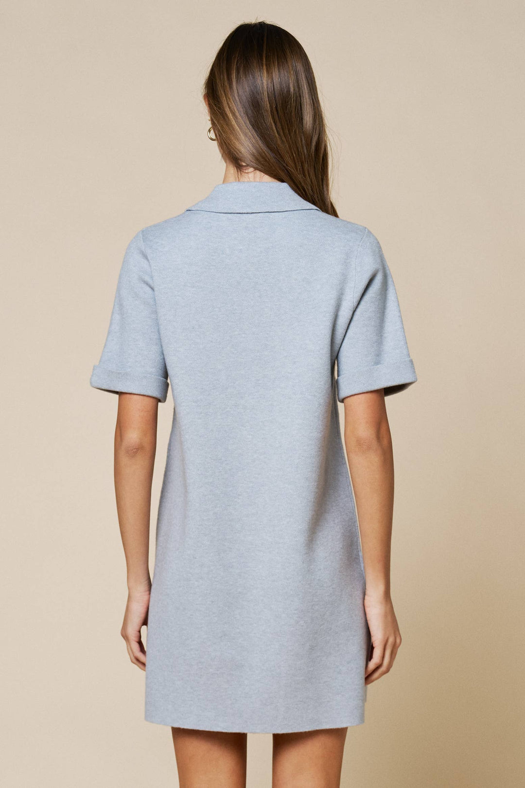 Audrey Short Sleeve Sweater Dress