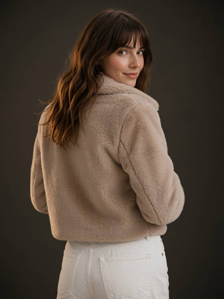 Foxy Faux Fur Jacket