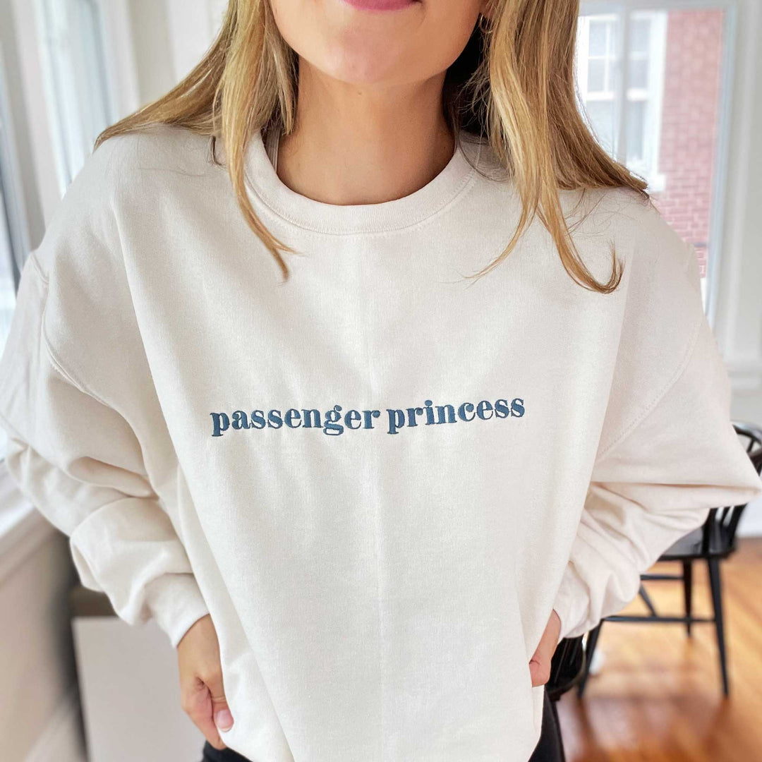 Passenger Princess Sweatshirt - White