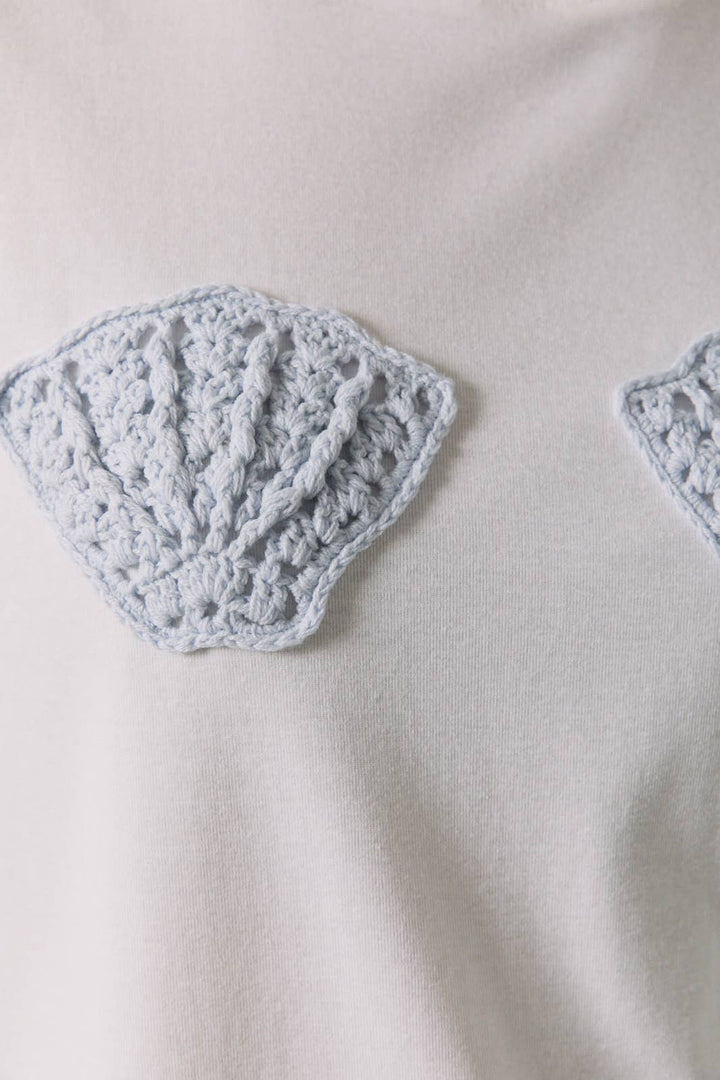 Shell Yeah! Crochet Tee