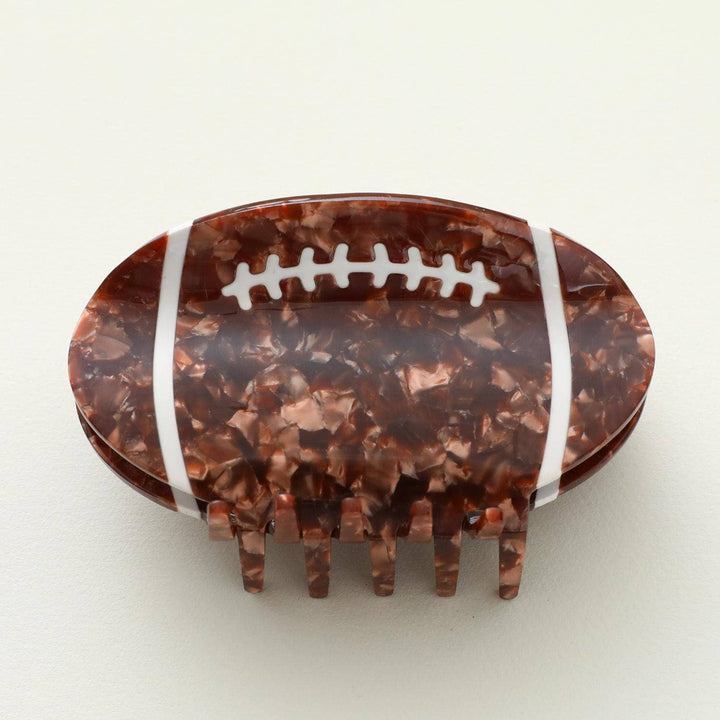Football Large Hair Clip