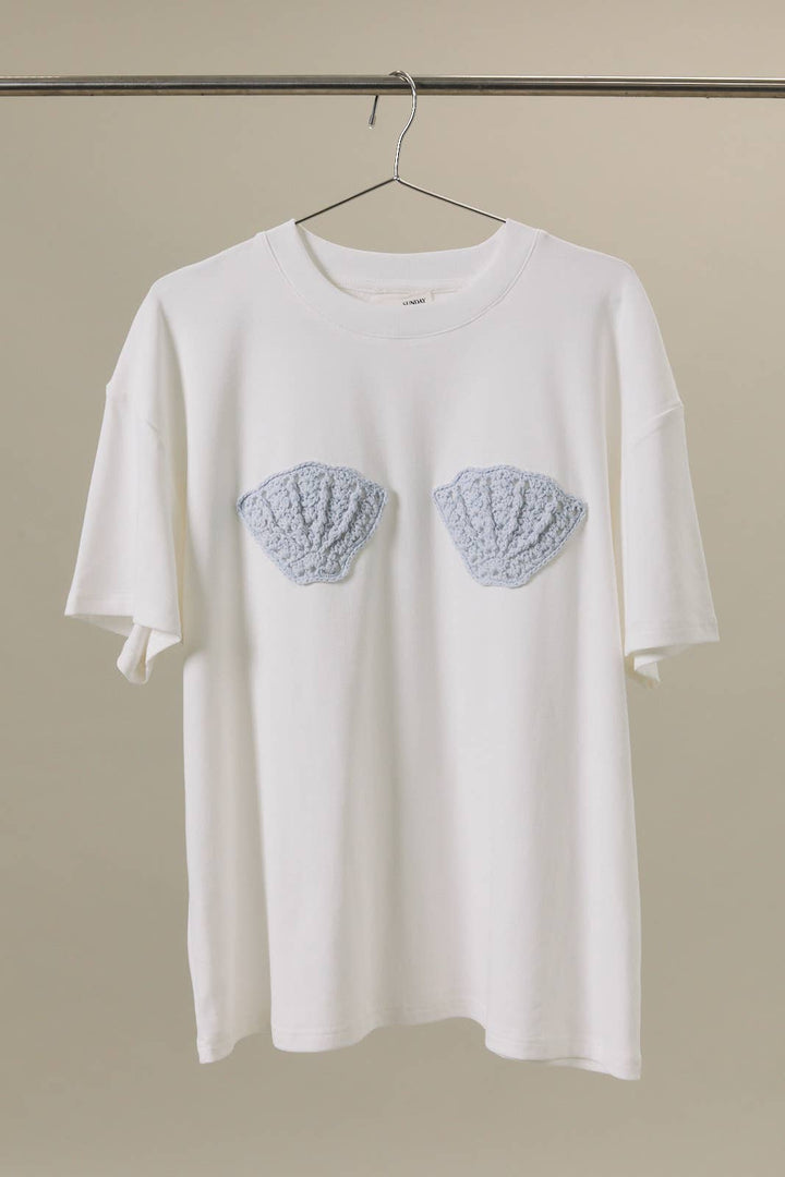 Shell Yeah! Crochet Tee