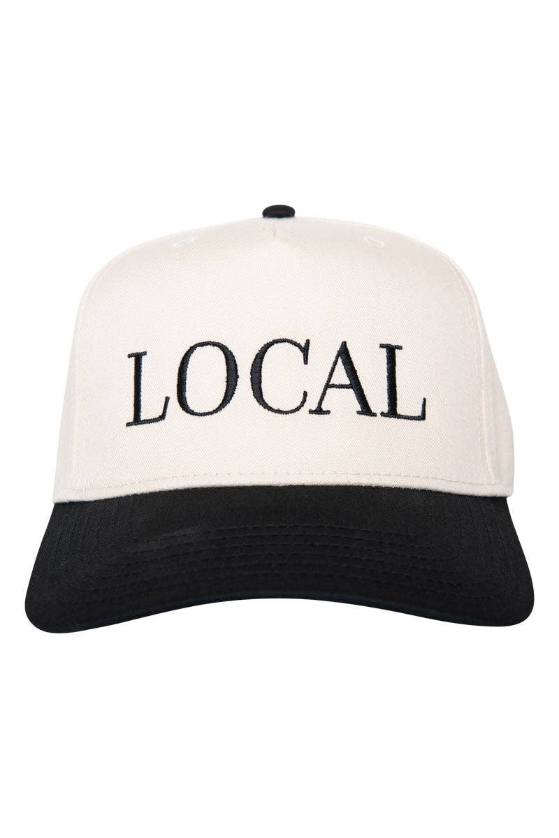 LOCAL Hat Black and Tan