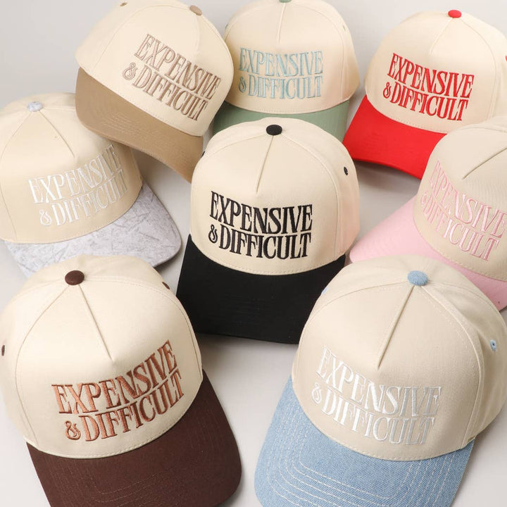 Expensive & Difficult Embroidered Hat