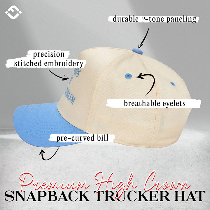 Sounds Like My Husband's Problem Hat -  Blue/Beige