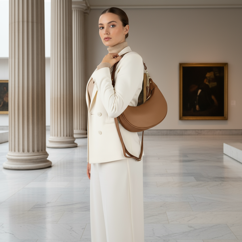 Dahlia Italian Genuine Calf Leather Multi Bag