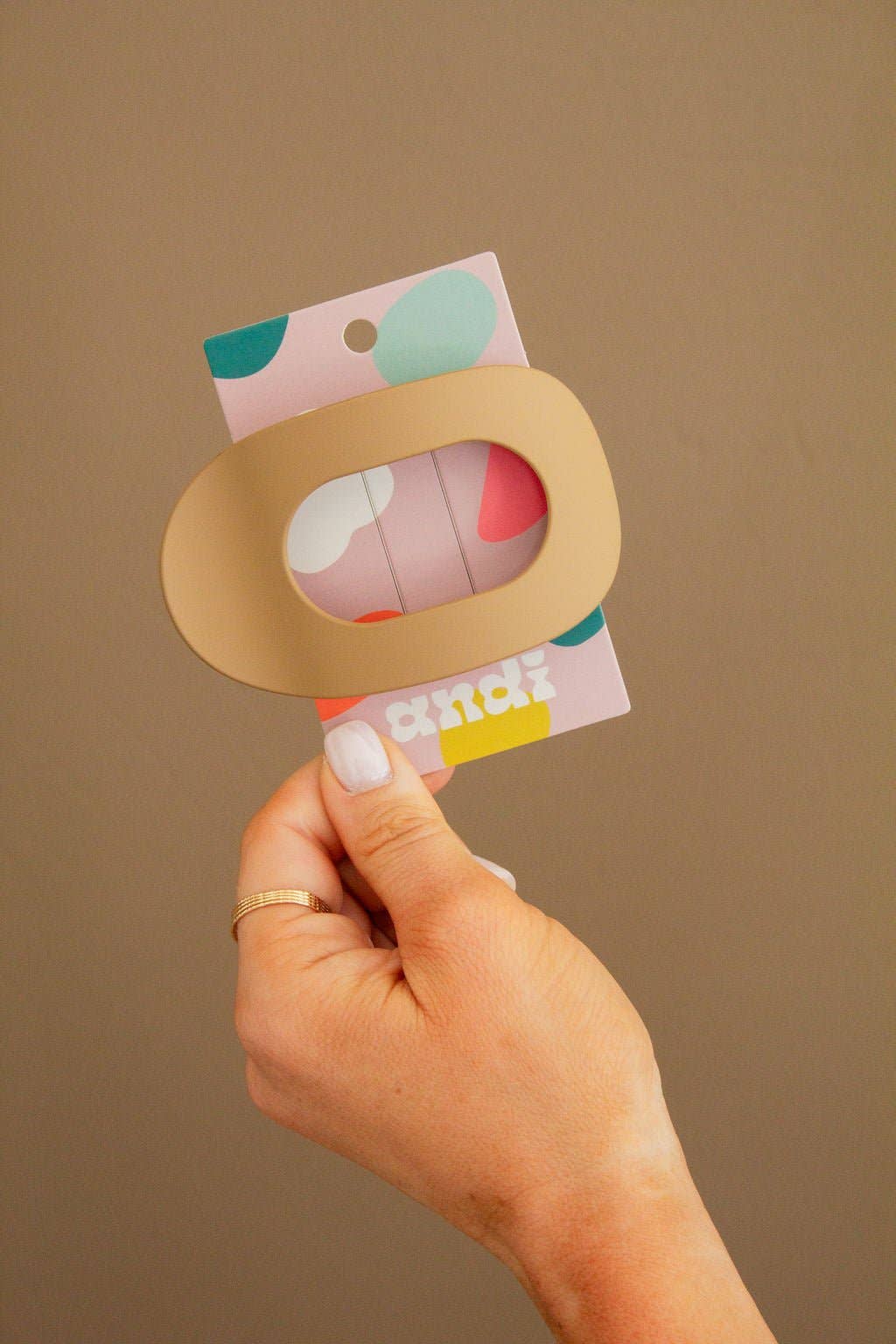 Oval Flat Large Clip