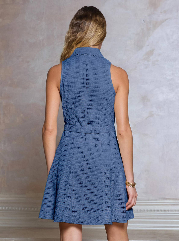 Tori Cotton Eyelet Mini Dress