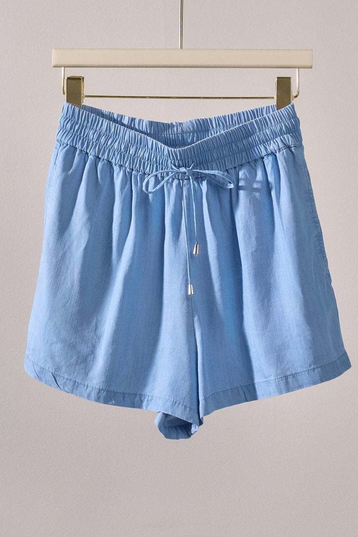 Buoy Chambray Drawstring Shorts