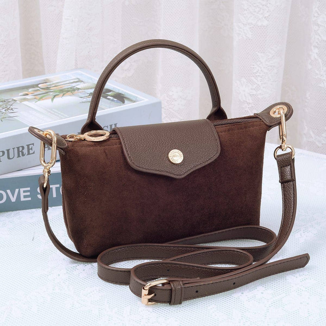 Sadie Suede Mini Crossbody Bag