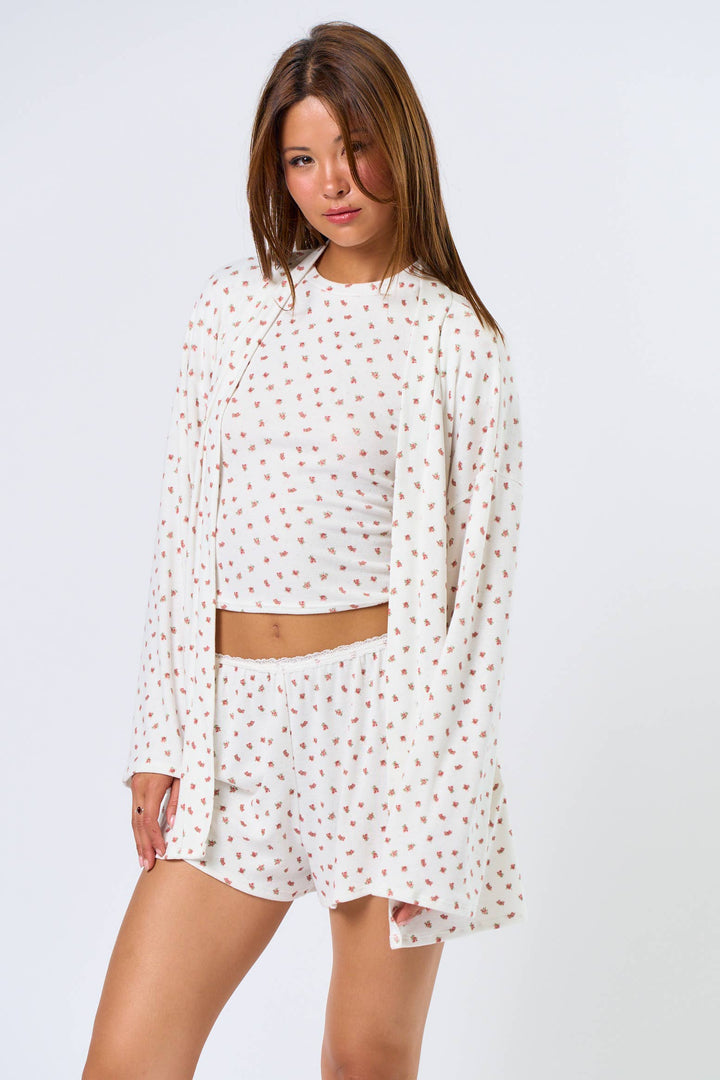 Primrose Pointelle Robe