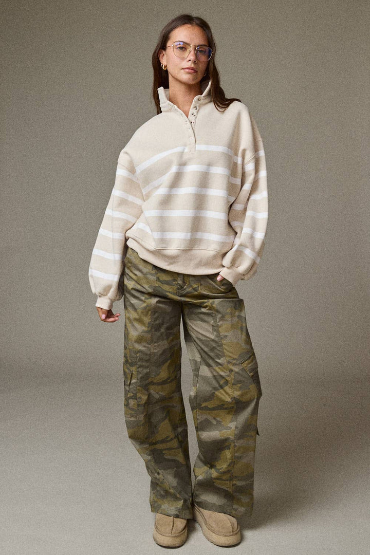 Addison Stripe Pullover