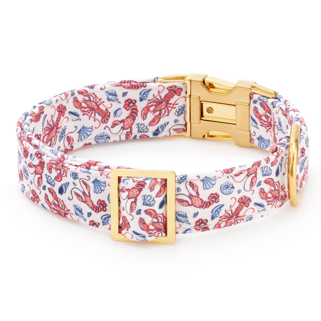 Lobster Landing Dog Collar
