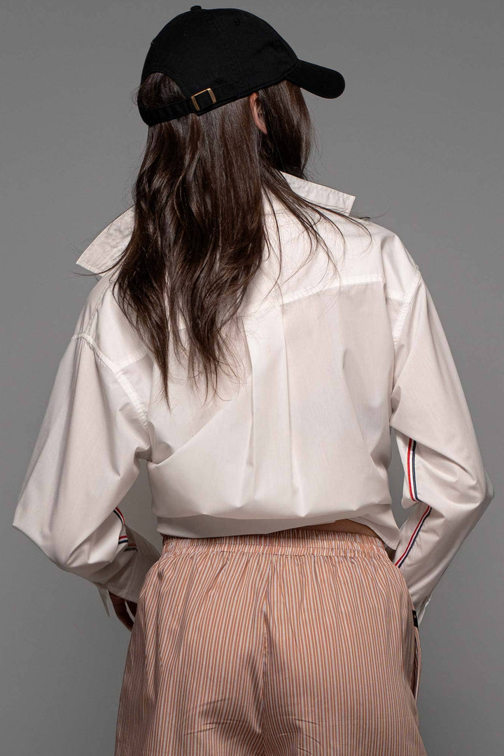 Oxford Twill Tape Detail Shirt