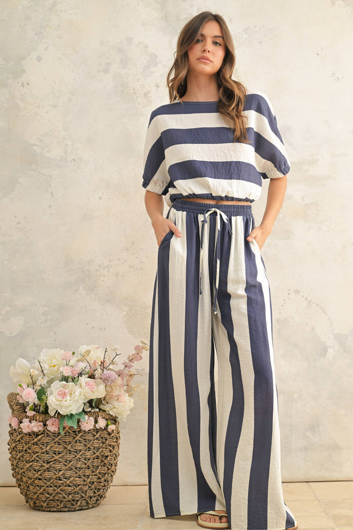 Lucy Wide Stripe Pant