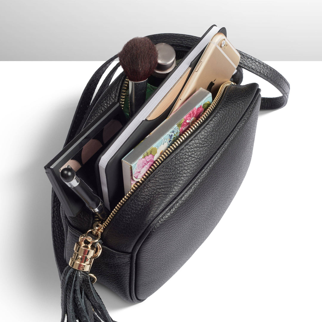 Callie Italian Genuine Calf Leather Crossbody