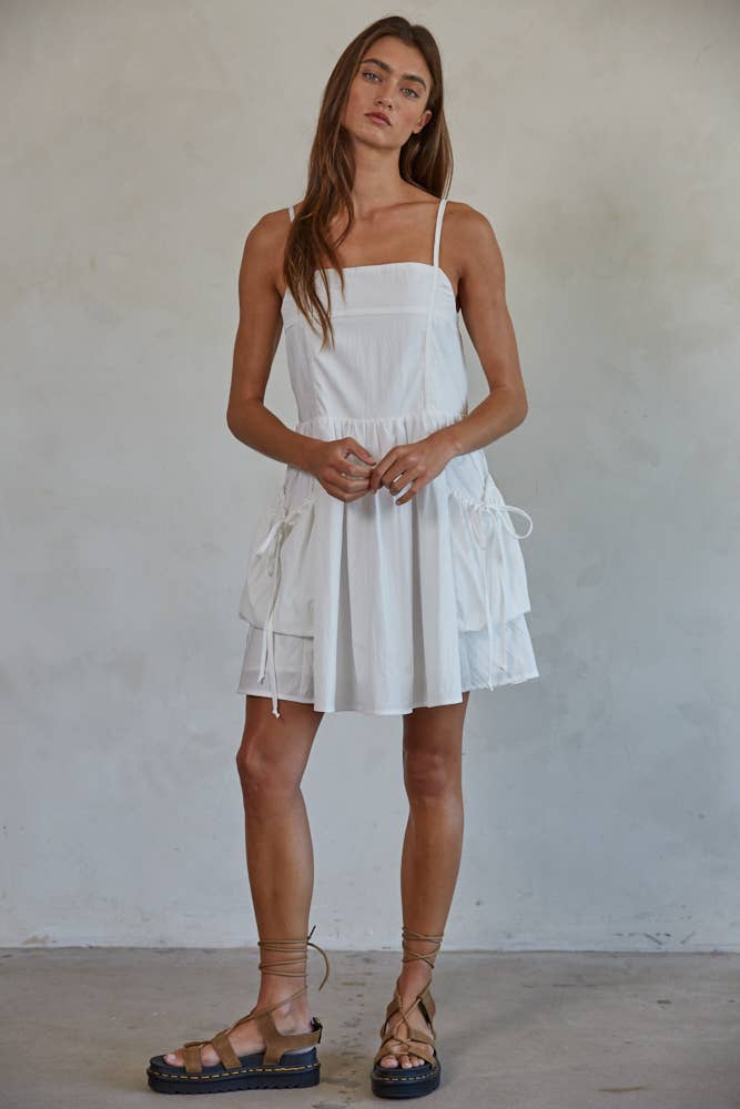 Amelia Square Neck Mini Dress