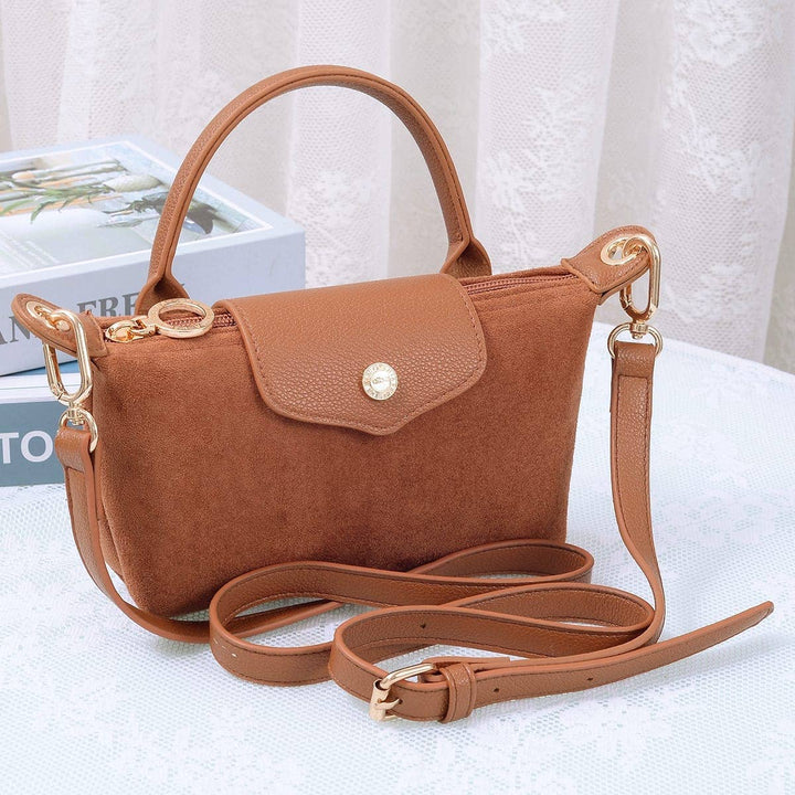 Sadie Suede Mini Crossbody Bag