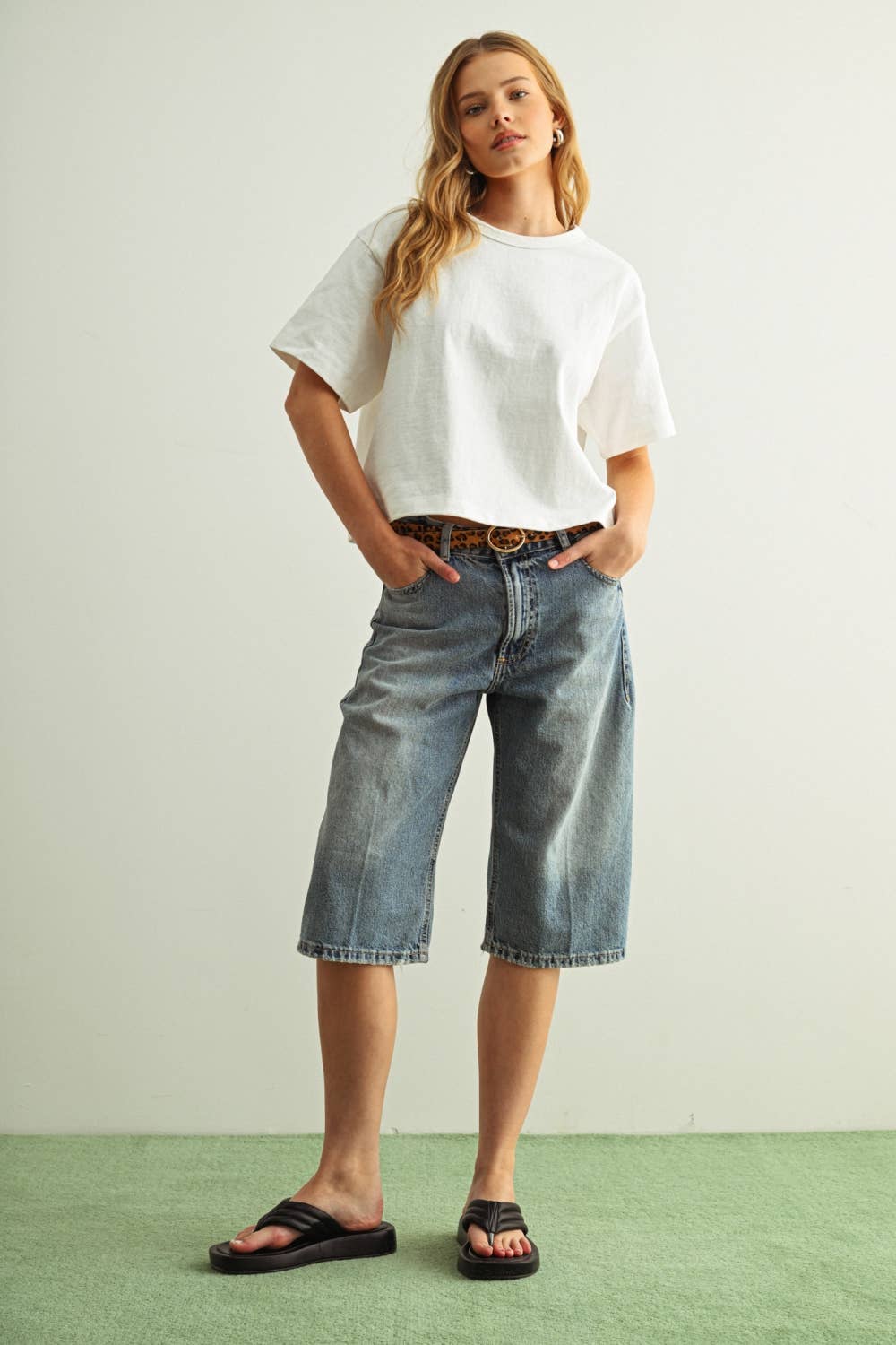 Corrine Linen Tee