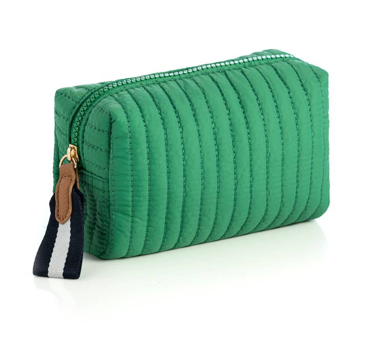 Trina Cosmetic Pouch Green