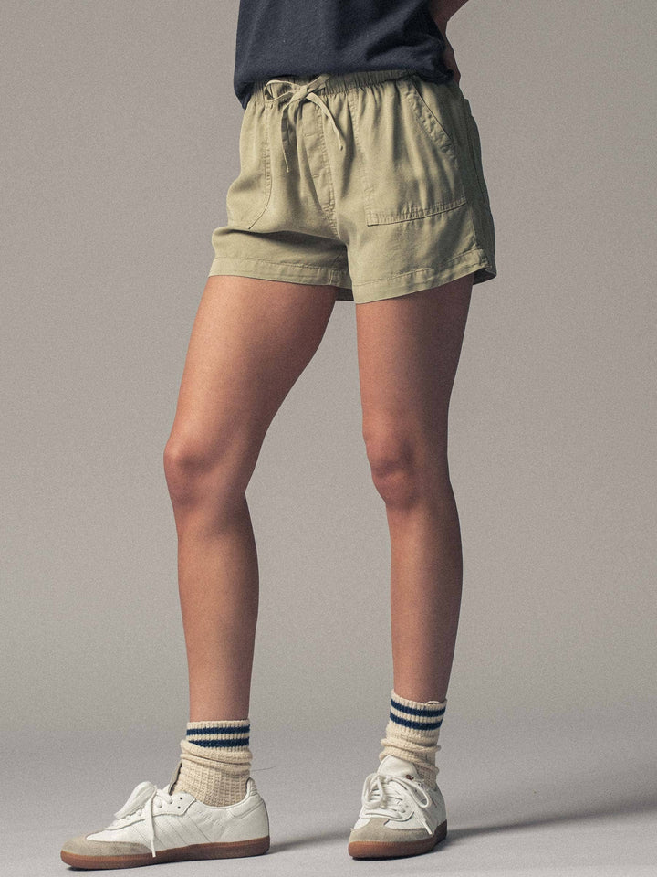 Randi Tencel Patch Pocket Shorts