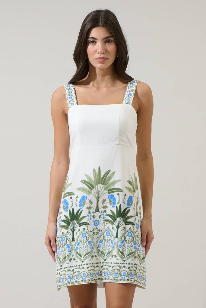 bali flora mini dress Bali Flora Mini Dress