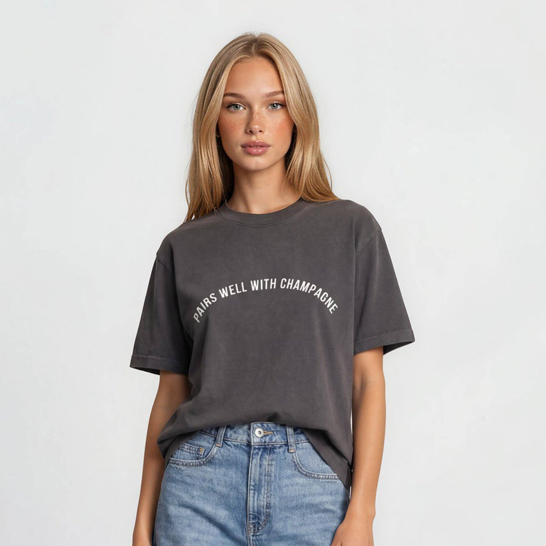 Pairs Well with Champagne Tee