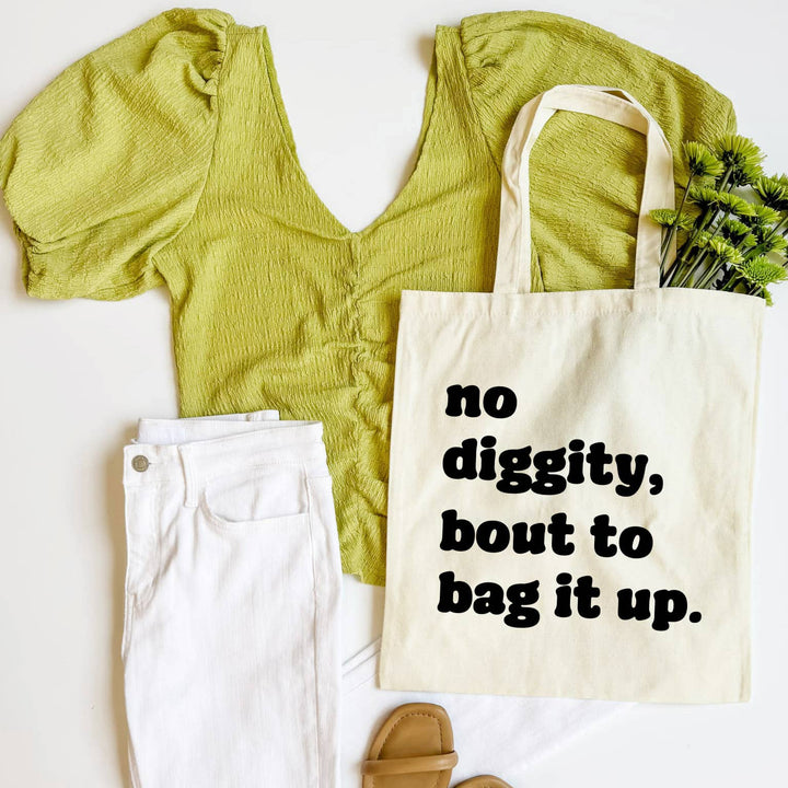 No Diggity Tote Bag