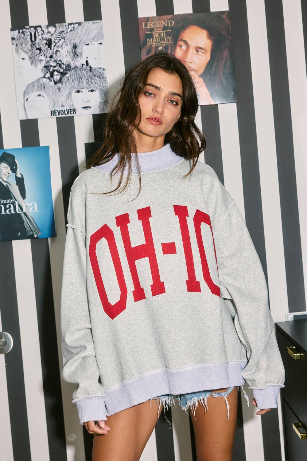 OH - IO Reversible Mockneck Sweatshirt