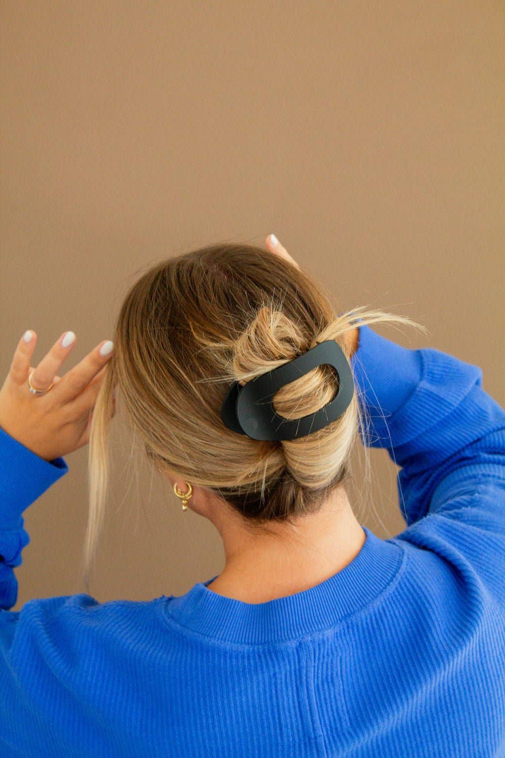 Oval Flat Large Clip