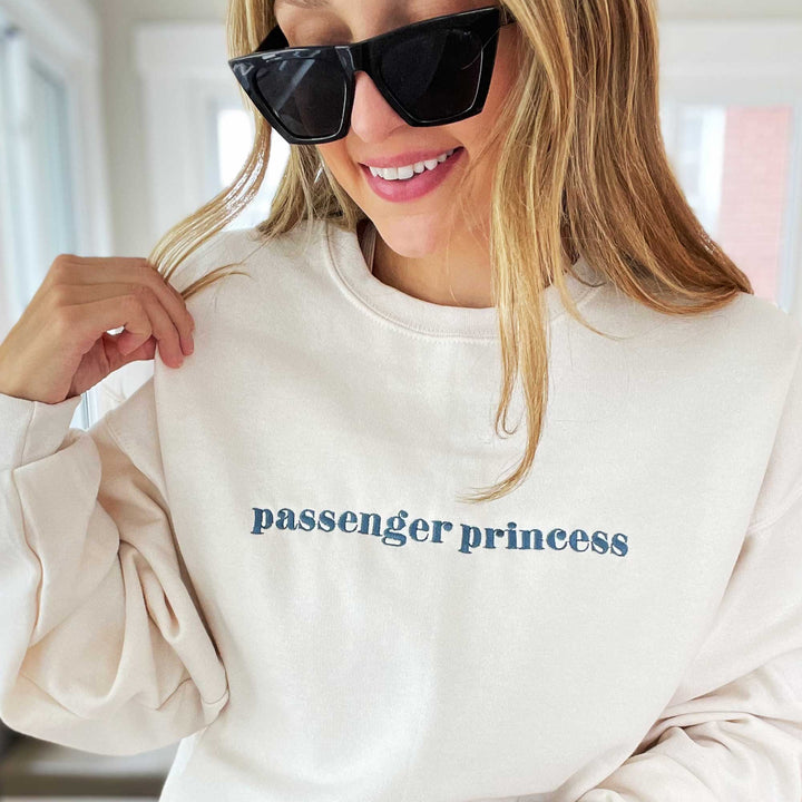 Passenger Princess Sweatshirt - White