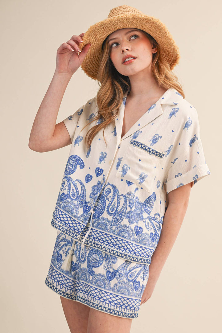 Charlie Paisley 2 Piece Set
