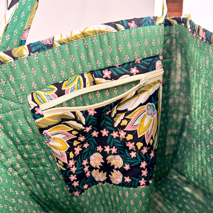 Betty Quilted Bandana Tote