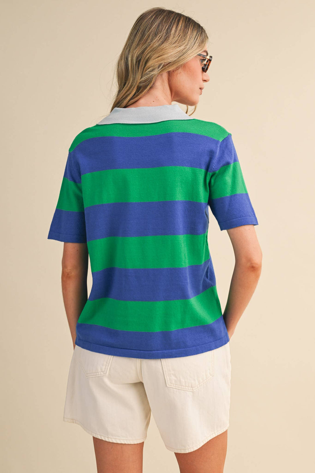 Rachel Knit Polo Short Sleeve
