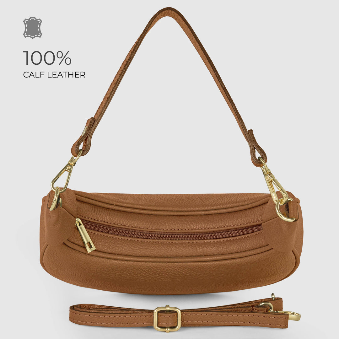 Dahlia Italian Genuine Calf Leather Multi Bag