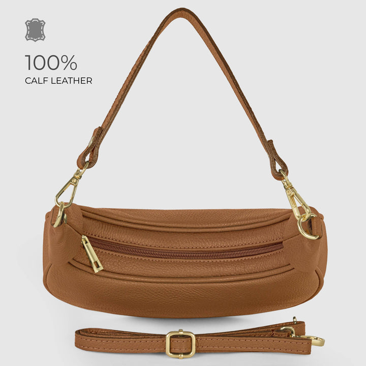 Dahlia Italian Genuine Calf Leather Multi Bag