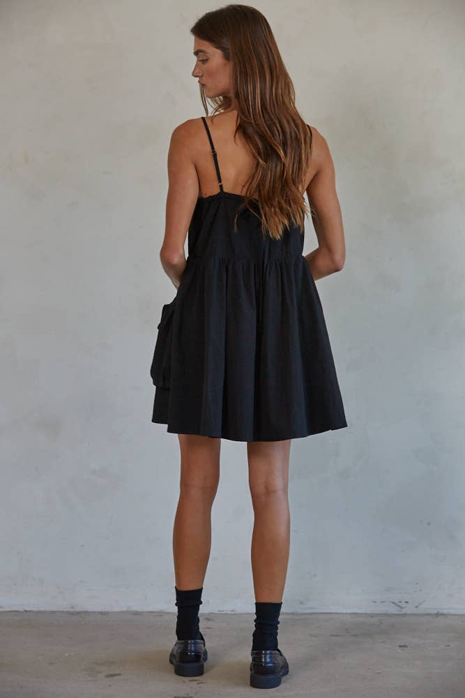 Amelia Square Neck Mini Dress