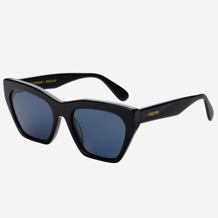 FREYRS Eyewear - Gia Acetate Cat Eye Sunglasses : Black
