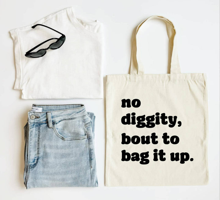 No Diggity Tote Bag