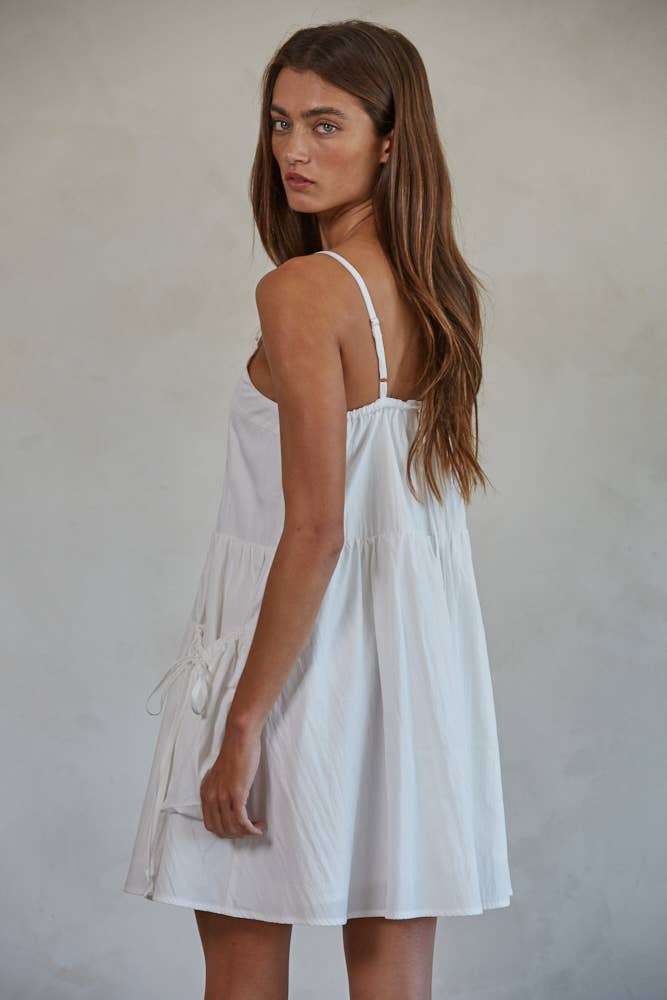 Amelia Square Neck Mini Dress