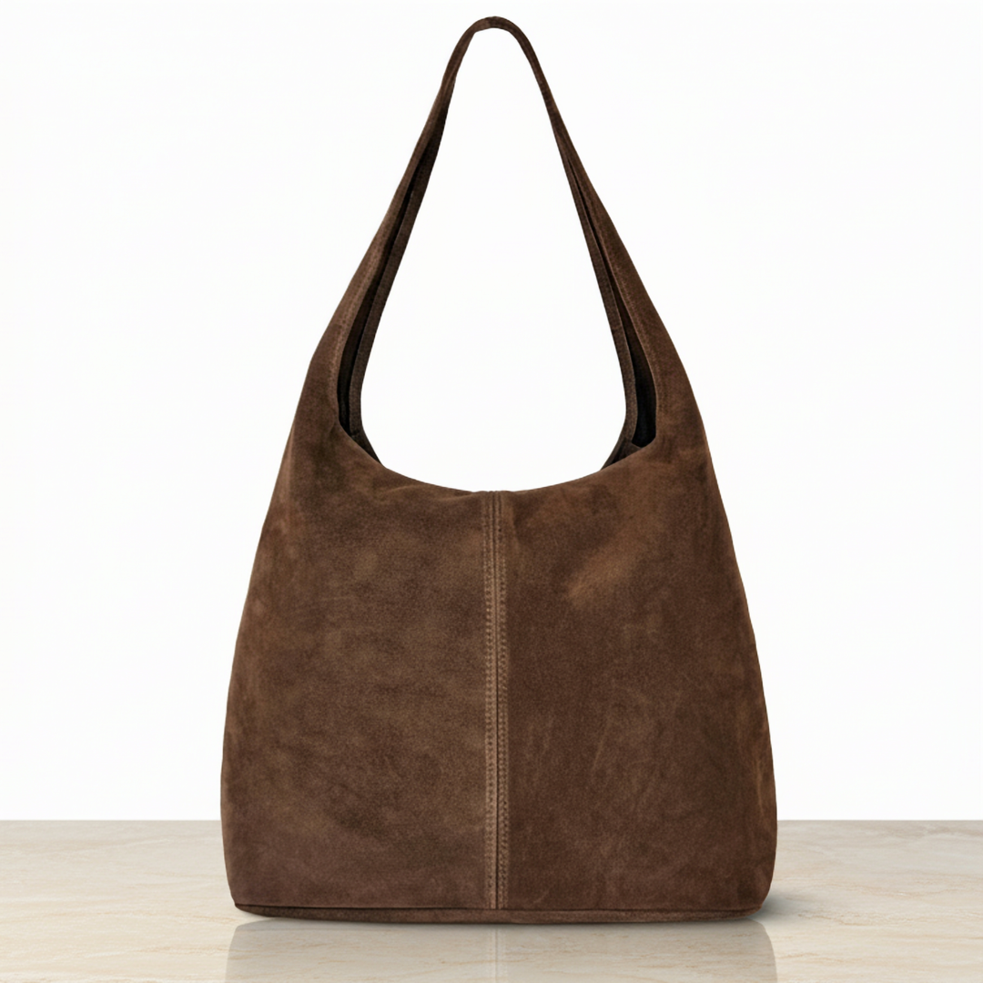 Violate Italian Genuine Suede Hobo