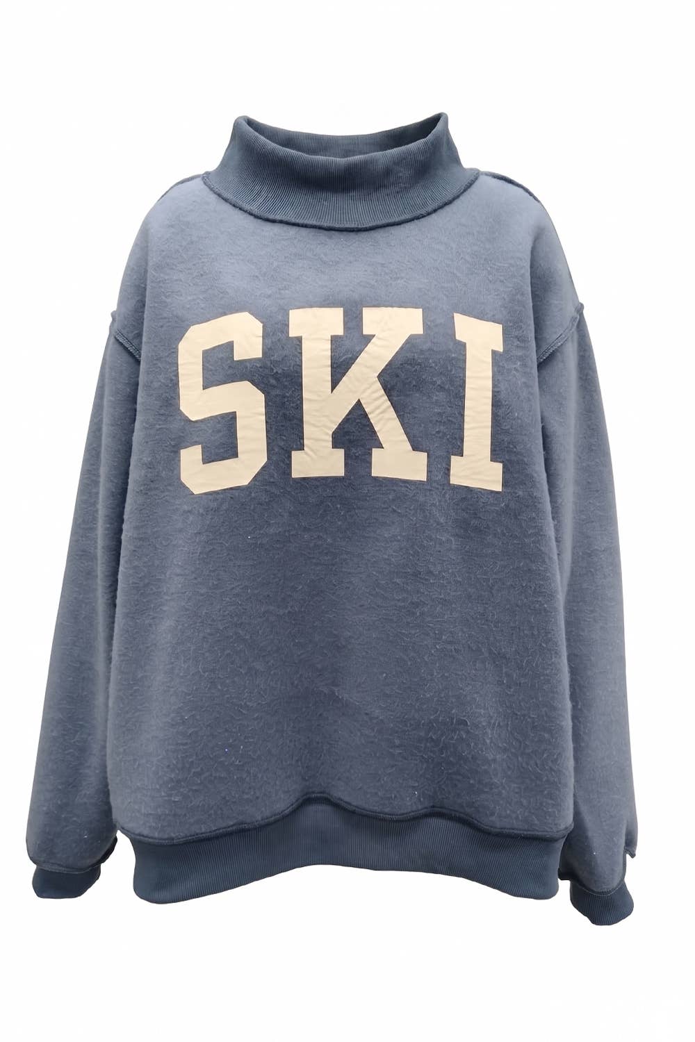 Apres/Ski Reversible Mockneck Sweatshirt