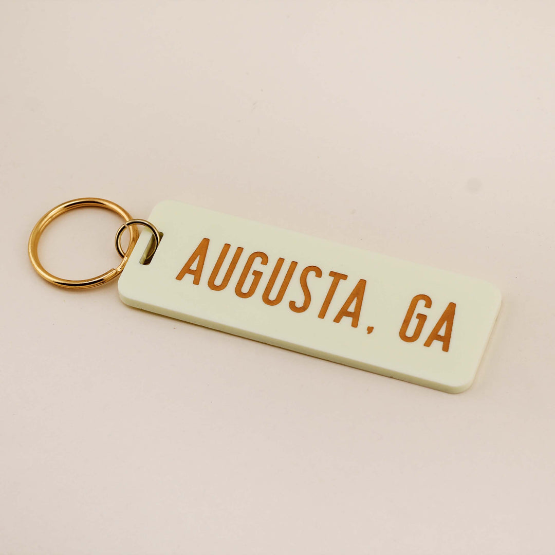 Lake Erie Keychain: Script Letters