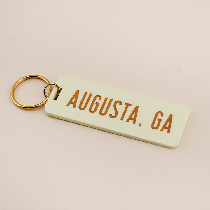 Lake Erie Keychain: Script Letters