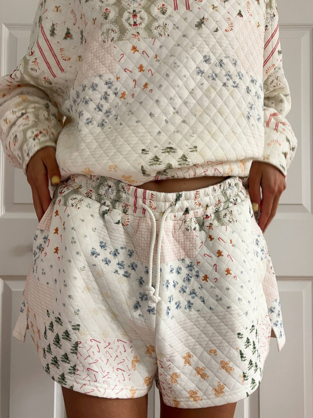 Holiday Quilted Shorts