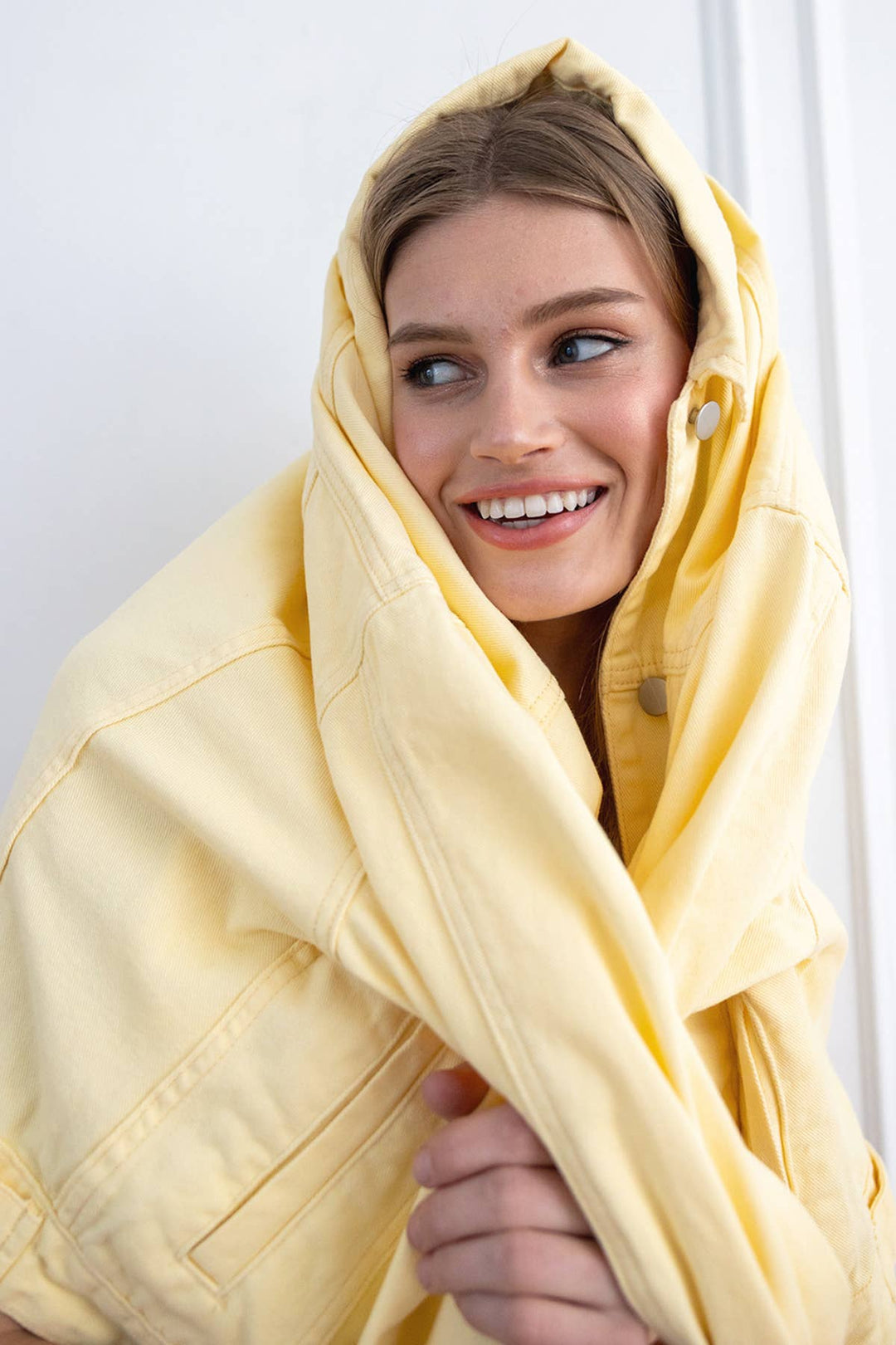 Boyfriend Jacket - Butter Yellow