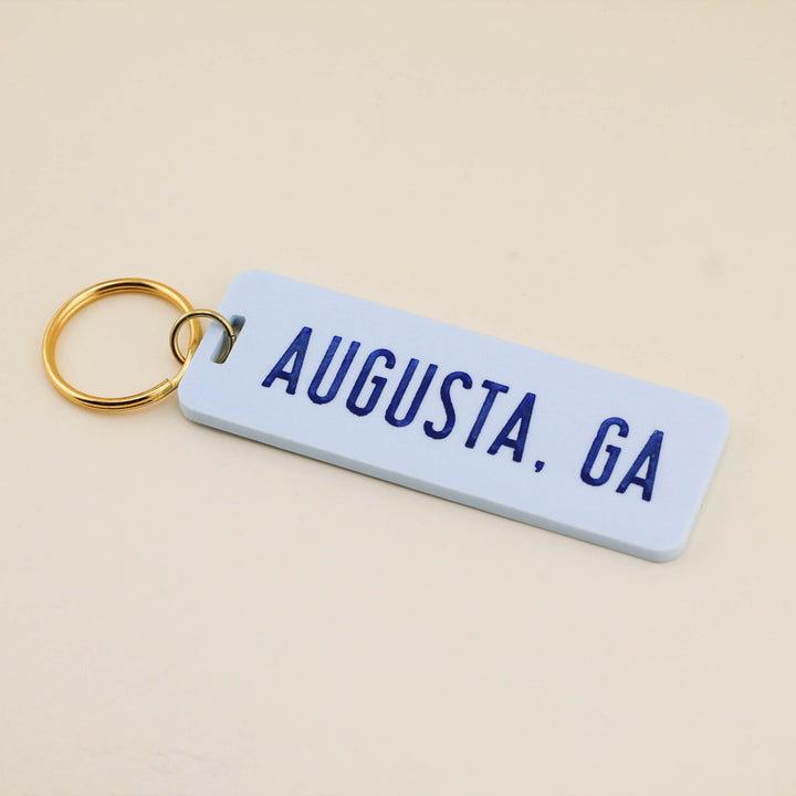 Lake Erie Keychain: Script Letters