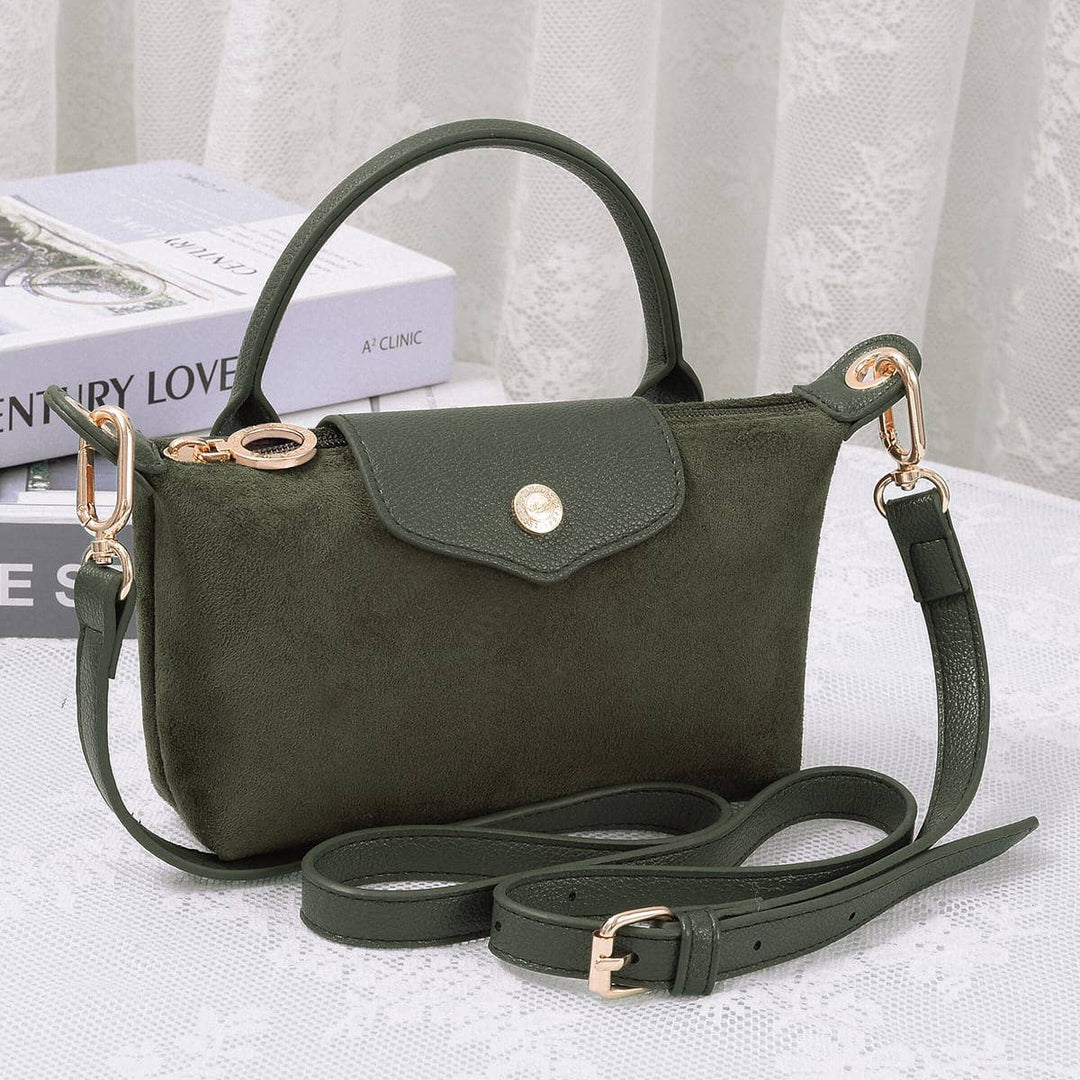 Sadie Suede Mini Crossbody Bag